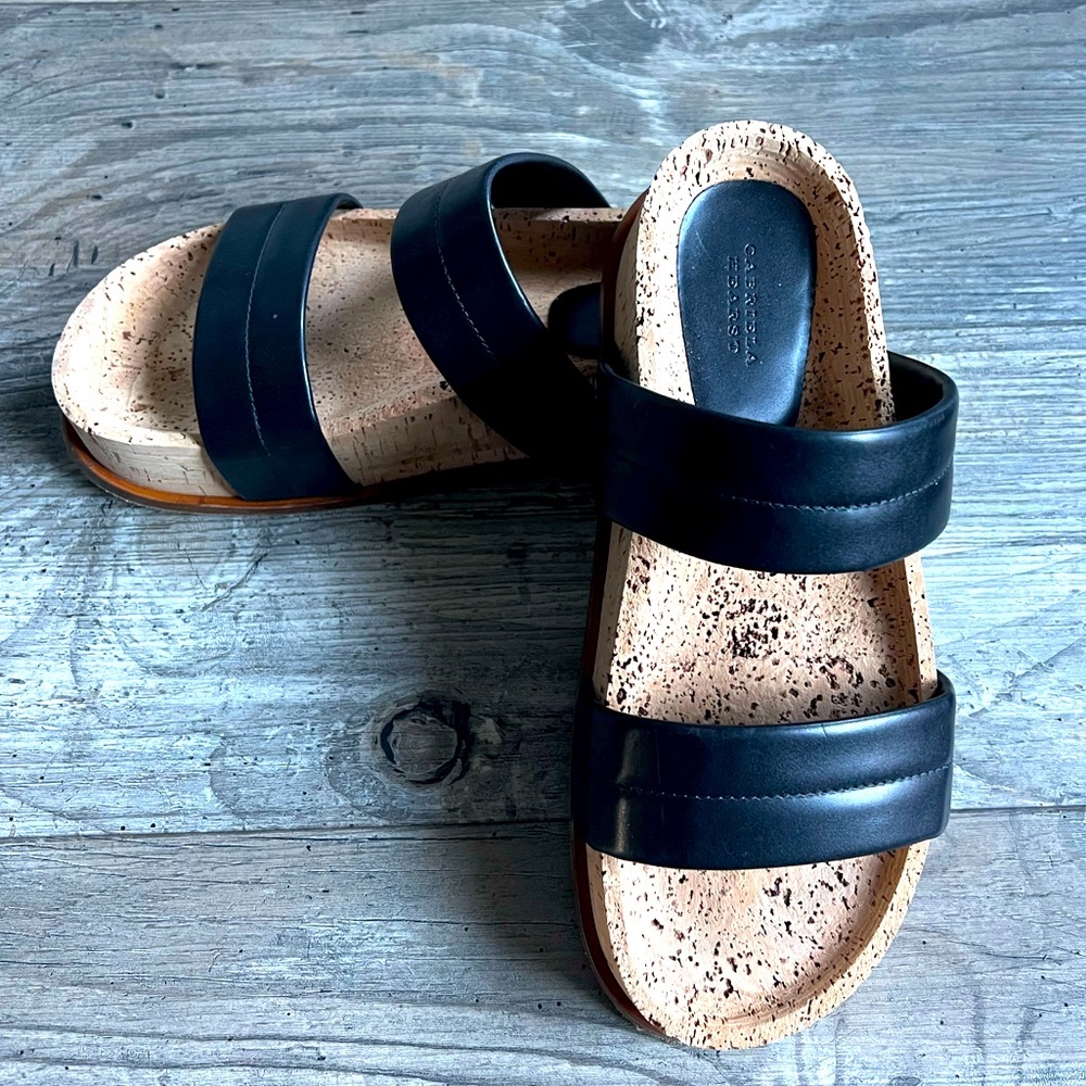 Gabriela Hearst Black Sandals